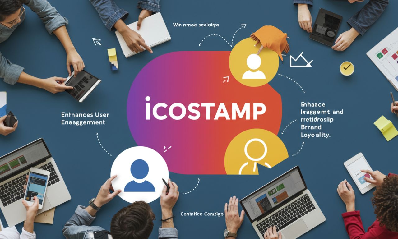Icostamp: Enhances User Engagement and Brand Loyalty