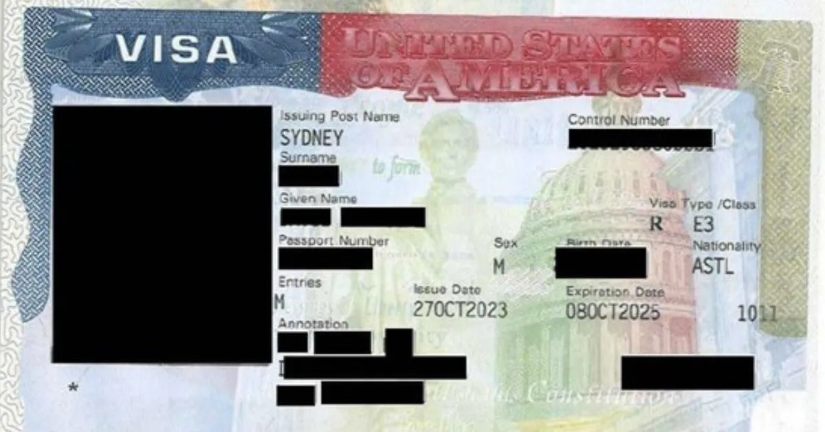 US Visa from Australia